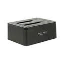 HDD Docking Station Delock 2x Sata III USB3.0 Clone