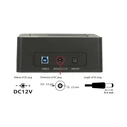 HDD Docking Station Delock 2x Sata III USB3.0 Clone
