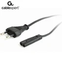 Καλώδιο Τροφοδοσίας Cablexpert EU INPUT 2PIN PLUG Black 1,8M