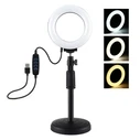 Ring Light Puluz LED with adjustable base PU391