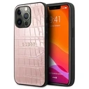 Guess GUHCP13LPCRBPI Apple iPhone 13 Pro pink Croco Strap Collection
