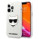 Karl Lagerfeld KLHCP13XCTR Apple iPhone 13 Pro Max hardcase transparent Choupette Head