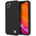 BMW BMHCP13SSILBK Apple iPhone 13 mini black hardcase Silicone Signature