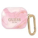 Guess GUA3UNMP Apple AirPods 3 cover pink Marble Collection