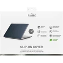 PURO Clip On Apple MacBook Pro 13 (M1 2020-2023) (black)