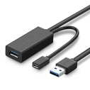UGREEN US175, USB 3.0, micro USB, extension cable, 5m (black)
