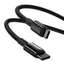 Καλώδιο USB-C to USB-C Baseus Tungsten Gold Type- Type- 100W 2m (black)