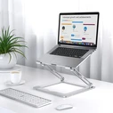 Tech-Protect Prodesk Universal Laptop Stand Silver