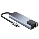 Hub 5in1 Tech-Protect V3 Gray