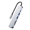 Hub 6in1 Tech-Protect V4 Gray