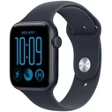 Apple Watch SE 3 GPS + Cellular 44mm Midnight Aluminium με Navy Blue Sport Band (M/L)