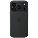 Apple Θήκη Σιλικόνης με MagSafe Μαύρο (iPhone 18 Pro)