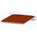 Velco Seat Cushion Orange-Beige Reversible Single-Seat (Double-Sided)