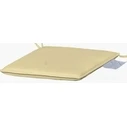 Velco Single-seat Beige (Ekrou) Double-sided Chair Cushion