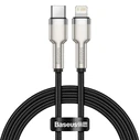 Καλώδιο USB to Lightning Baseus Cafule PD 20W 1m (black)