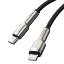 Καλώδιο USB to Lightning Baseus Cafule PD 20W 1m (black)