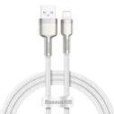 Καλώδιο USB to Lightning Baseus Cafule 2.4A 1m (white)