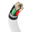 Καλώδιο USB to Lightning Baseus Cafule 2.4A 1m (white)