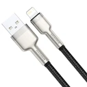 Καλώδιο USB to Lightning Baseus Cafule 2.4A 2m (black)