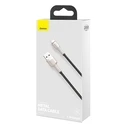 Καλώδιο USB to Lightning Baseus Cafule 2.4A 2m (black)