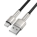 Καλώδιο USB to Lightning Baseus Cafule 2.4A 2m (black)