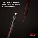 rOtring 600 Dark Stone Mechanical Pencil 0.5 mm