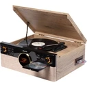 Denver MRD-180 Turntable with Built-in Speakers – Brown