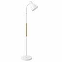VenCore Orin White 6091-20016 - Modern Floor Lamp White Aluminum with White Shade, 1xE27