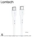 Καλώδιo USB Lamtech Type-C to Type-C 100W FAST CHARGE 2M