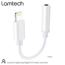 Αντάπτορας 3,5mm Lamtech Lightning Audio JACK WHITE