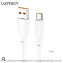Καλώδιο USB-C Lamtech High Power 1m 27w White