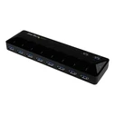 USB Hub StarTech 10 Port 3.0 with Charge and Sync Port - 2 x 1.5A Ports - and Fast Charge Station - 10 ports