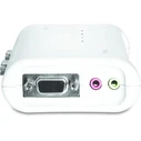KVM Switch Trendnet TK-409K 4-Port USB Switch Kit with Audio