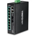 Network Switch Trendnet 10-port Industrial Gbit PoE+ metall 240W