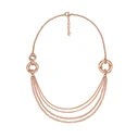 Γυναικείο Κολιέ Folli Follie 1N15T075R (70cm) από Ατσάλι Pink