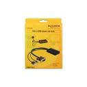 Αντάπτορας VGA Delock D-Sub15 Audio to HDMI A St/Bu