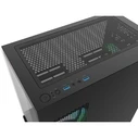 Thermaltake View 170 WS ARGB Gaming Mini Tower PC Case with Side Window - Black
