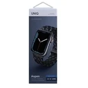 UNIQ Aspen Strap Apple Watch 4/5/6/7/SE/8/9/Ultra 44/45/49mm Braided DE blue/obsidian blue