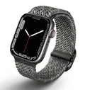 UNIQ Aspen strap Apple Watch 4/5/6/7/SE/8/9/Ultra 44/45/49mm Braided DE gray/pebble grey