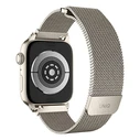 UNIQ Dante strap for Apple Watch 4/5/6/7/SE/8/9/10 40/41/42mm Stainless Steel starlight