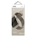 UNIQ Dante strap Apple Watch 4/5/6/7/SE/8/9/Ultra 44/45/49mm Stainless Steel starlight