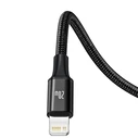 Καλώδιο USB Baseus Rapid Series 3-in-1 USB-C For M+L+T 20W 1.5m Black