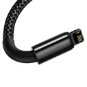 Καλώδιο USB to Lightning Baseus Tungsten Gold iP 2.4A 1m (black)