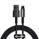 Καλώδιο USB to Lightning Baseus Tungsten Gold iP 2.4A 1m (black)