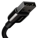 Καλώδιο Lightning Baseus Tungsten Gold USB to iP 2.4A 2m (black)