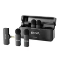 Μικρόφωνο Boya By-V4 Wireless 4 Person 4-Channel Mini Lavalier 3.5mm For Camera 2.4ghz 