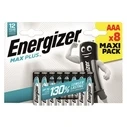 Αλκαλικές Μπαταρίες Energizer Max Plus ΑAΑ (8 τμχ)