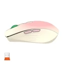 Ποντίκι Ασύρματο Meetion BTM002 Bluetooth (Ροζ)
