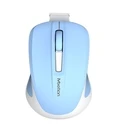 Ποντίκι Ασύρματο Meetion Silent Mini 2.4G Οπτικό (Μπλε)