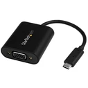 Αντάπτορας USB C σε VGA Startech CDP2VGASA Μαύρο
